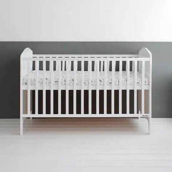 Slika Krevetić Hampton Cot 140x70 white - Woodies