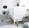 Slika Krevetić Hampton Cot 140x70 white - Woodies