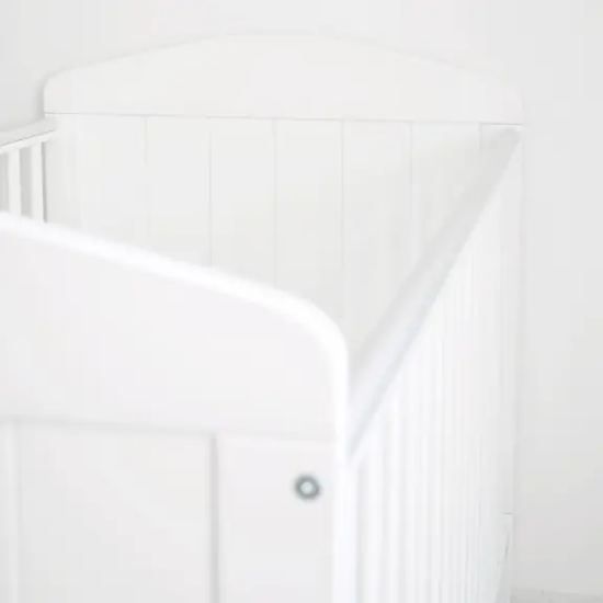 Slika Krevetić Hampton Cot 140x70 white - Woodies