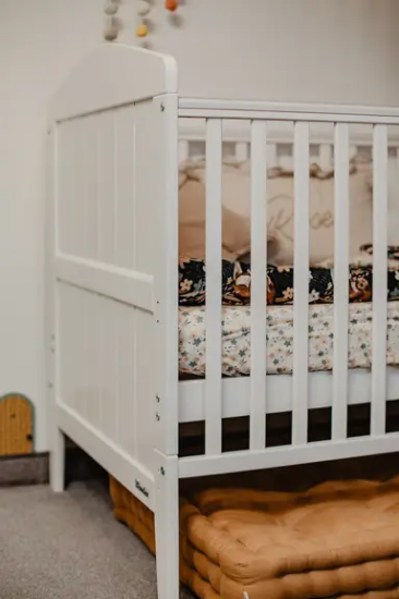 Slika Krevetić Hampton Cot 140x70 white - Woodies