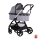 Kolica 3u1 Marbella Cloud Grey Chipolino 