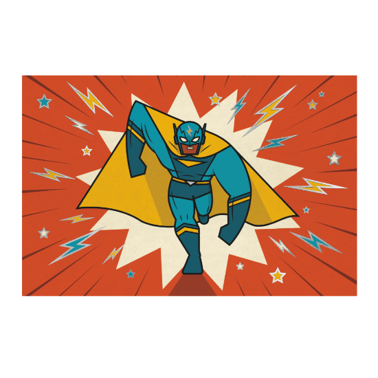 Slika Dječji set pozivnica - Superheroji