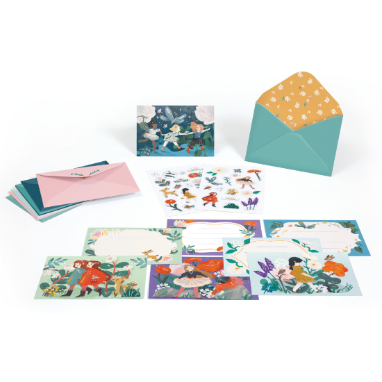 Slika Dječji set pozivnica - Vrt