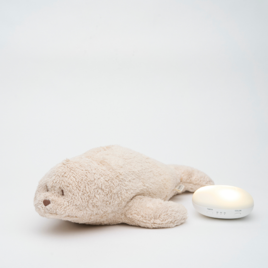 Slika Dječji tuljan Moonie od organskog pamuka- Sand