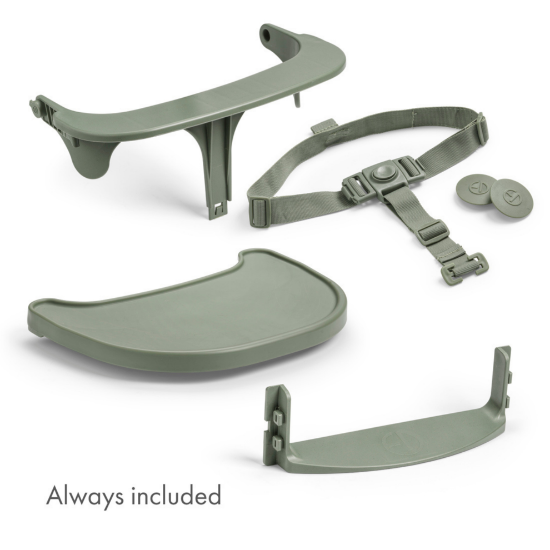 Slika Dječja stolica za hranjenje Grace - Hazy Jade