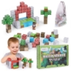 Slika Magnetni set građevinskih blokova za djecu - 100 dijelova