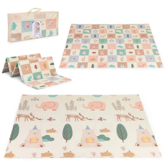 Slika Edukativna pjenasta dvostrana podloga, Šumske životinje 180x200 cm 