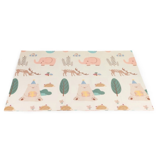 Slika Edukativna pjenasta dvostrana podloga, Šumske životinje 180x200 cm 