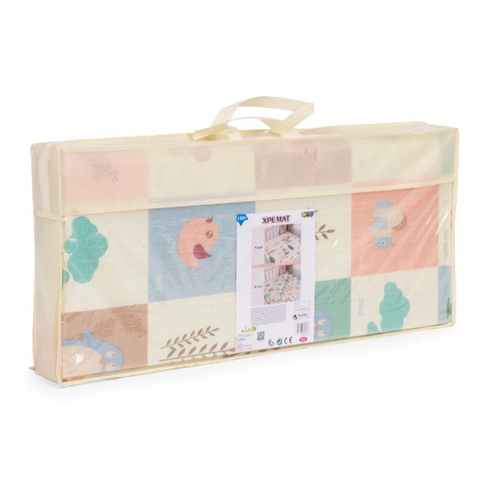 Slika Edukativna pjenasta dvostrana podloga, Šumske životinje 180x200 cm 