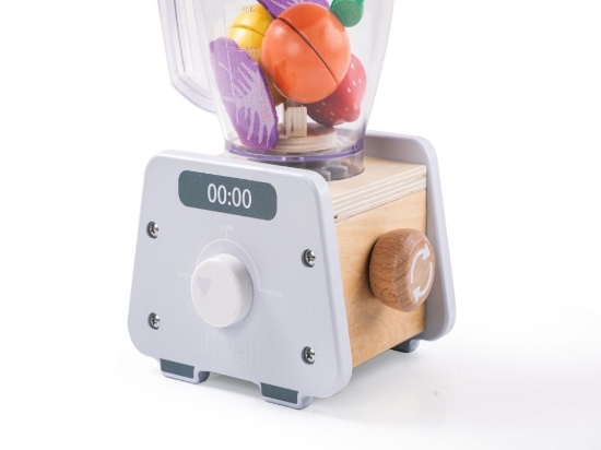 Slika Dječji drveni smoothie blender s priborom