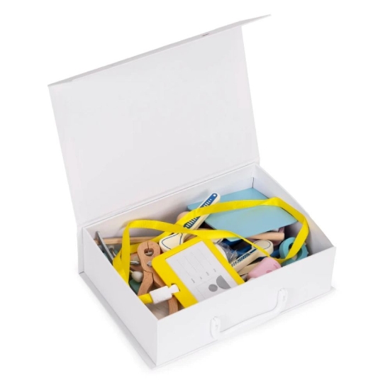 Slika Drveni doktorski i zubarski set s koferom 3 god+ Ecotoys 