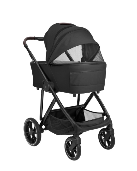 Slika Kolica 3u1 Chiara + košara + autosjedalica - Black Kikka Boo