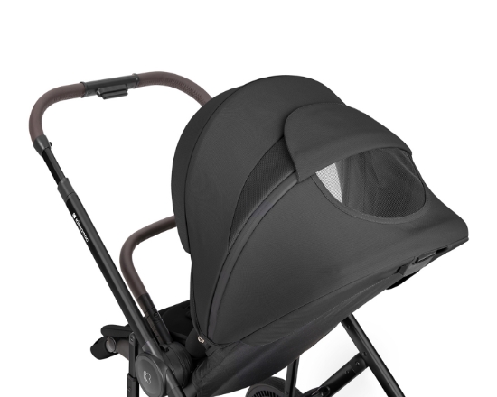 Slika Kolica 3u1 Chiara + košara + autosjedalica - Black Kikka Boo