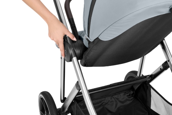 Slika Kolica 3u1 Chiara + košara + autosjedalica - Grey Kikka Boo 