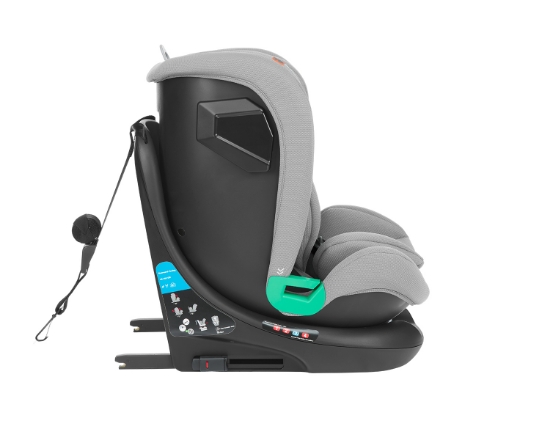 Slika Autosjedalica i-Roll i-Size, Grupa 0+, 1, 2, 3 (0-36 kg) (40-150 cm) - Light Grey Kikka Boo 