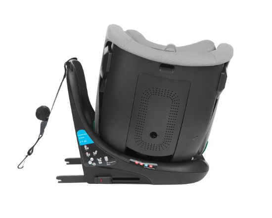Slika Autosjedalica i-Roll i-Size, Grupa 0+, 1, 2, 3 (0-36 kg) (40-150 cm) - Light Grey Kikka Boo 