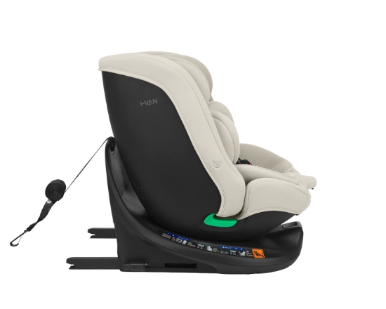 Slika Autosjedalica i-Van i-Size, Grupa 0+, 1, 2, 3 (0-36 kg) (40-150 cm) - Light Beige Kikka Boo