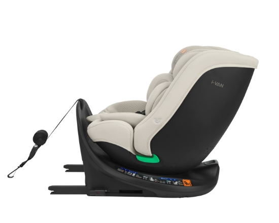 Slika Autosjedalica i-Van i-Size, Grupa 0+, 1, 2, 3 (0-36 kg) (40-150 cm) - Light Beige Kikka Boo