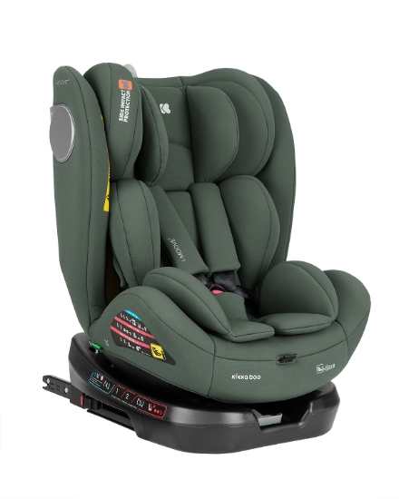 Slika Autosjedalica i-Moove 2 i-Size, Grupa 0+, 1, 2, 3 (0-36 kg) (40-150 cm) - Army Green Kikka Boo 
