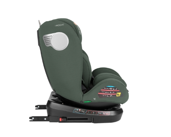Slika Autosjedalica i-Moove 2 i-Size, Grupa 0+, 1, 2, 3 (0-36 kg) (40-150 cm) - Army Green Kikka Boo 