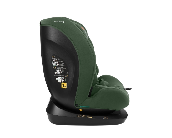 Slika Autosjedalica i-Explore 2 i-Size, Grupa 0+, 1, 2, 3 (0-36 kg) (40-150 cm) - Army Zelena Kikka Boo