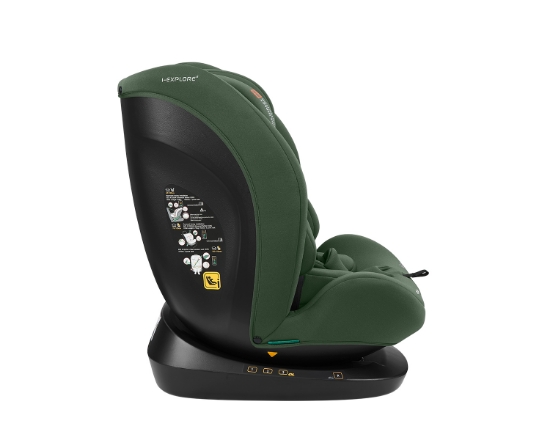 Slika Autosjedalica i-Explore 2 i-Size, Grupa 0+, 1, 2, 3 (0-36 kg) (40-150 cm) - Army Zelena Kikka Boo