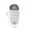 Slika Footmuff Comfy 4 u 1 zimska vreća za kolica, Rose Petal PETITE&amp;MARS 