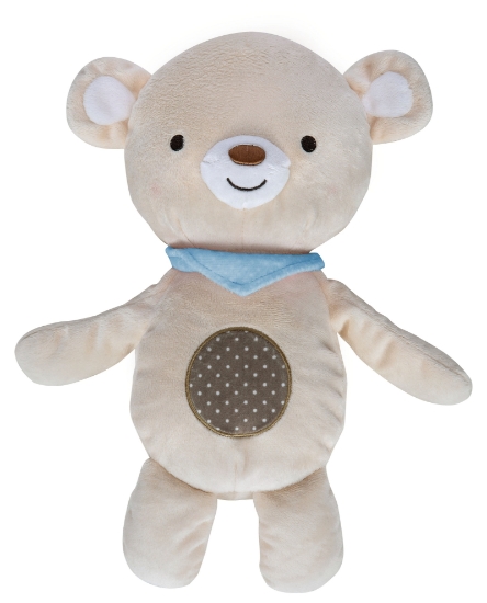 Slika Moj prvi medvjedić bež/plava, 25 cm 82375 FREE 2 PLAY 