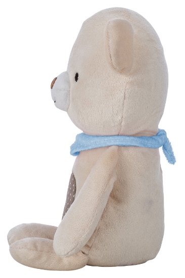 Slika Moj prvi medvjedić bež/plava, 25 cm 82375 FREE 2 PLAY 