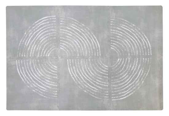 Slika Pjena puzzle zavoj, 59,5 x 59,5 x 2 cm x 6 kom 86052 FREE 2 PLAY