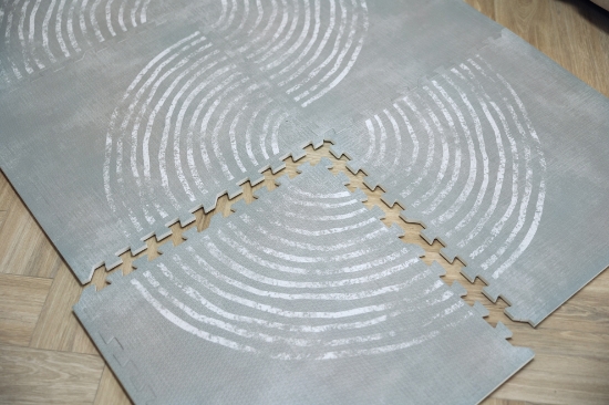 Slika Pjena puzzle zavoj, 59,5 x 59,5 x 2 cm x 6 kom 86052 FREE 2 PLAY