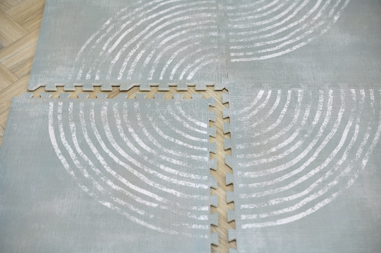 Slika Pjena puzzle zavoj, 59,5 x 59,5 x 2 cm x 6 kom 86052 FREE 2 PLAY