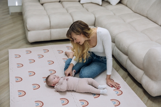 Slika Pjena puzzle duga, 59,5 x 59,5 x 2 cm x 6 kom 86069 FREE 2 PLAY