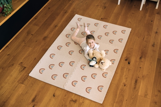 Slika Pjena puzzle duga, 59,5 x 59,5 x 2 cm x 6 kom 86069 FREE 2 PLAY