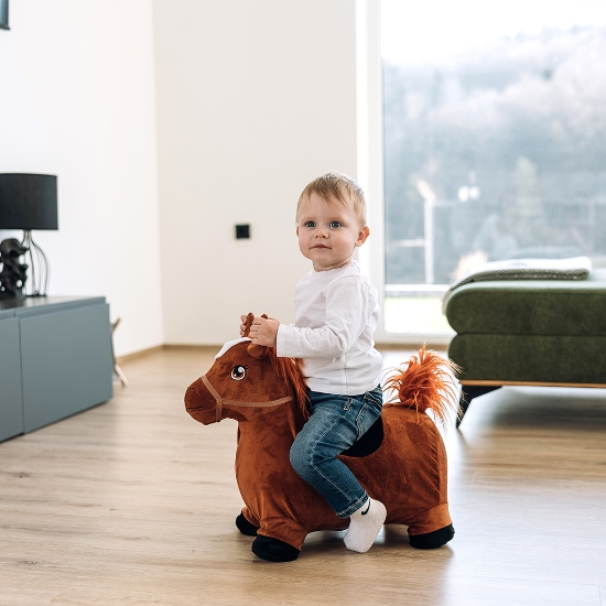 Slika Skakalica životinja s plišanom navlakom konjić 86267 FREE 2 PLAY