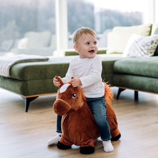 Slika Skakalica životinja s plišanom navlakom konjić 86267 FREE 2 PLAY