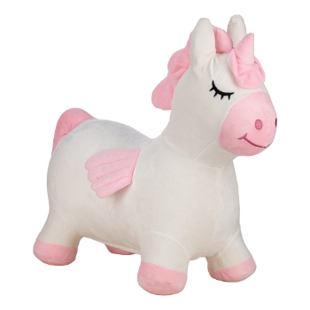 Slika  Skakalica životinja s plišanom navlakom jednorog 86281 FREE 2 PLAY