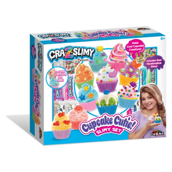 Slika Slime set Cupcake Cutie 60540 CRAZART 