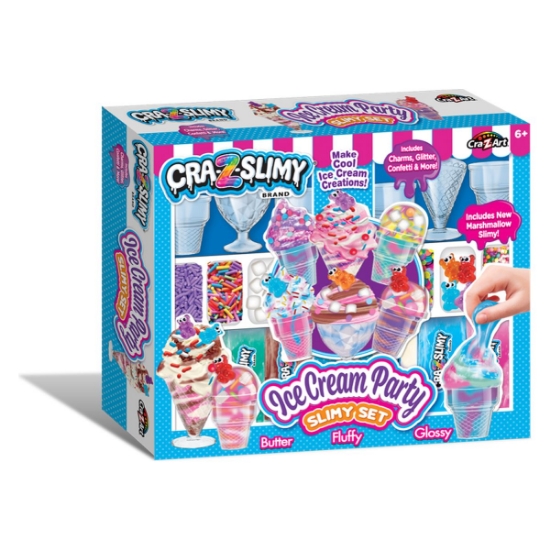 Slika Slime set Cream Party Slime Set 60508 CRAZART 