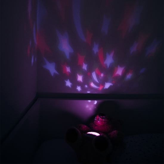 Slika Medvjedić s pomičnom glavom, glazbom i projekcijom 86557 FREE 2 PLAY 