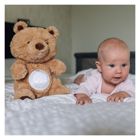 Slika Medvjedić s pomičnom glavom, glazbom i projekcijom 86557 FREE 2 PLAY 