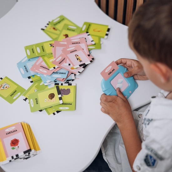 Slika Moje prve interaktivne kartice za učenje, plavi 86991 FREE 2 PLAY _HR 