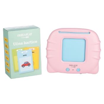Slika Moje prve interaktivne kartice za učenje,roza 86984 HR  FREE 2 PLAY 