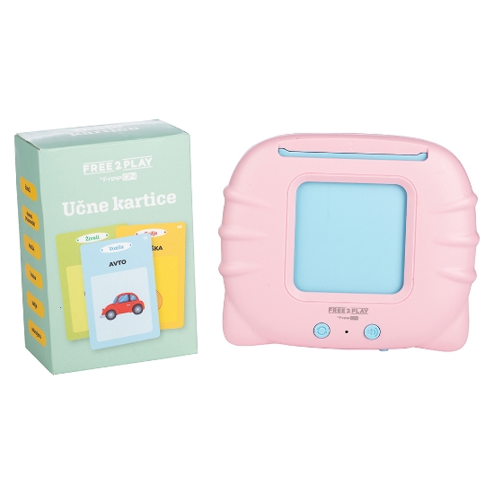 Slika Moje prve interaktivne kartice za učenje,roza 86984 HR  FREE 2 PLAY 