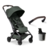 Slika JOOLZ kišobran kolica Aer2 komplet + prednja zaštitna prečka i držač za bočicu forest green 320441