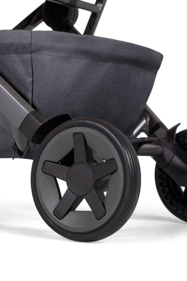 Slika Kišobran kolica Aer2 komplet + sprednje varovalo in držalo za stekleničko stone siva 320444 JOOLZ 