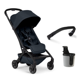 Slika JOOLZ kišobran kolica Aer2 komplet + prednja zaštitna prečka i držač za bočicu, tamnoplava (navy blue), 320445