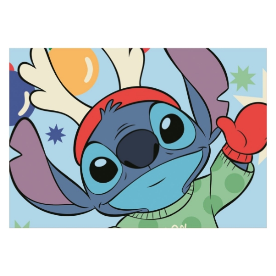 Slika Puzzle 4u1, XMAS, Lilo&amp; Stitch 94130 TREFL 