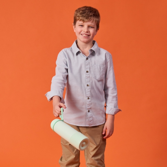 Slika Silikonska zaštita za Flip Top 690ml - spearmint b.box 