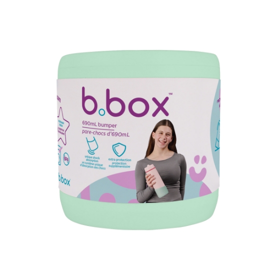 Slika Silikonska zaštita za Flip Top 690ml - spearmint b.box 
